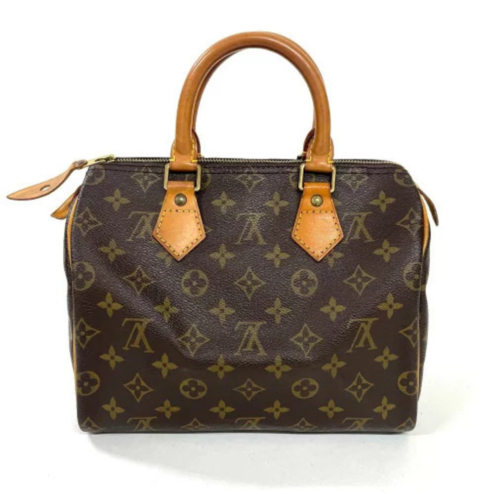 Louis Vuitton Speedy Handbag Monogram Canvas Brown